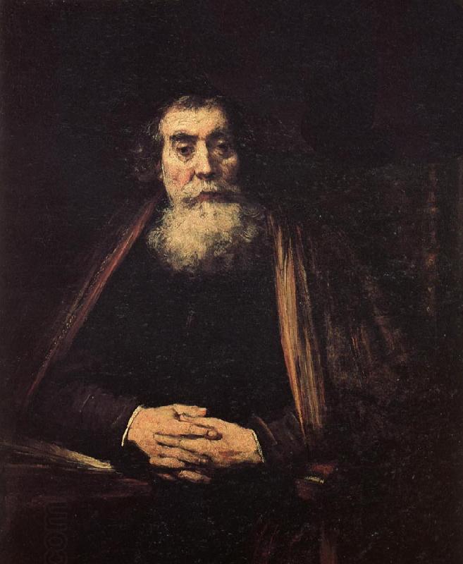 REMBRANDT Harmenszoon van Rijn Portrait of an Old Man China oil painting art